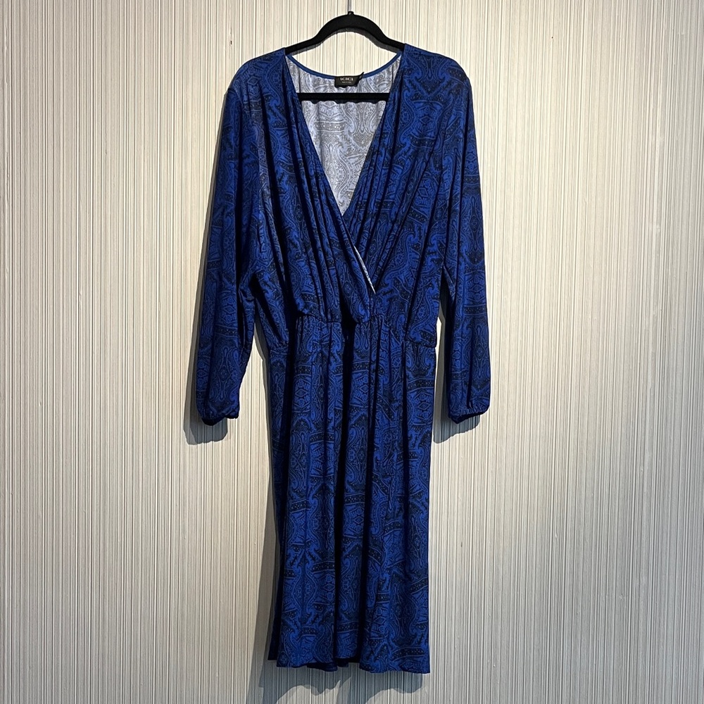 Plus size Igigi faux wrap swim coverup